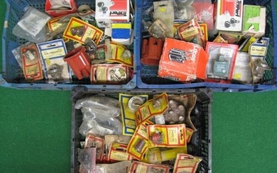 Three crates of new old stock vehicle consumable spares
