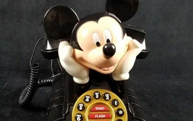 Vintage Mickey Touch Tone Phone