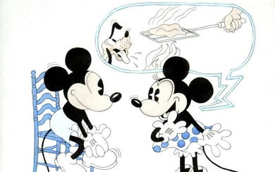 Walt Disney - Original Mickey Mouse Drawing