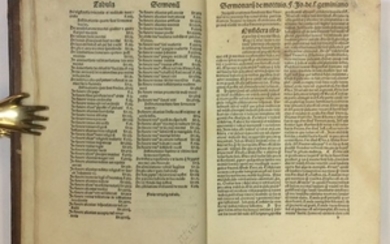Johannes de Sancto Geminiano - Sermones funebres magistri - 1499