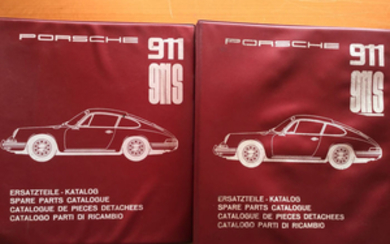 Spare part catalog - Porsche 911 S- Dez 1964 Nr. 1 - 7 & 8 - RS - 1964