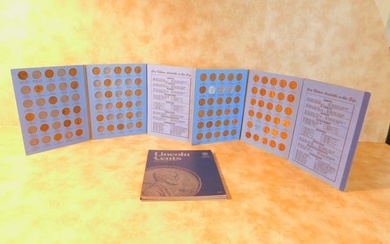 3 Lincoln cent albums