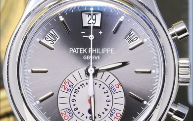Patek Philippe - Annual Calendar Chronograph Ref-5960P-001 Full Set - Men - 2007