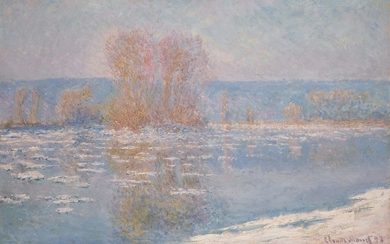 LES GLAÇONS, BENNECOURT, Claude Monet