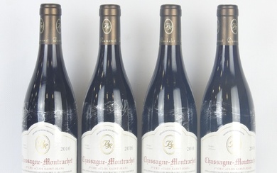 4 bouteilles Chassagne-Montrachet 1er cru Clos Saint Jean 2016 Domaine Bachelet-Ramonet