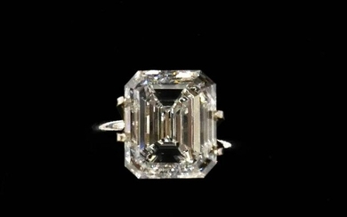 5.16ct Emerald Cut Diamond GIA #1216832364