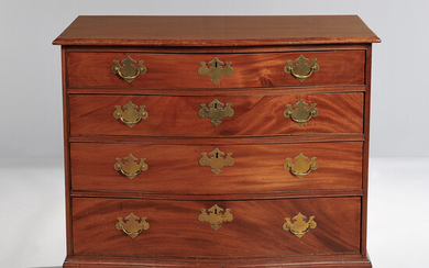 Chippendale Carved Mahogany Chest of Drawers