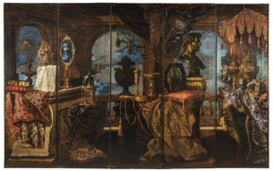 Michael Planer (active in the 16th and 17th centuries), A five-fold painted screen