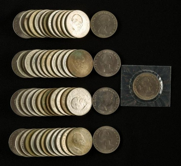 53 1965 Winston Churchill Coins