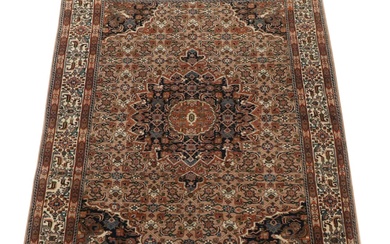 5'5 x 7'7 Hand-Knotted Indo-Persian Bijar Area Rug