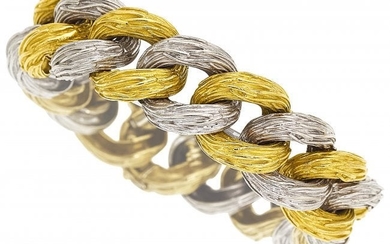 55025: Gold Bracelet, Van Cleef & Arpels The 18k white