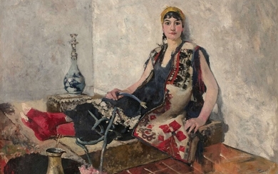 Elie Anatole PAVIL 1873 - 1948 Femme orientale