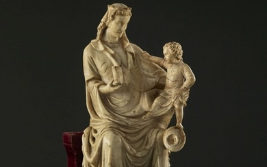 Attributed to Lupo di Francesco (active in Pisa from 1315 to 1336) Virgin with Child