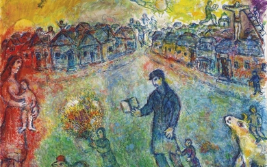 Marc Chagall (1887-1985), Le voyageur