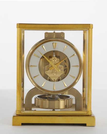 A Le Coultre & Cie fifteen jewel Atmos clock