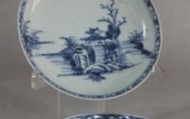Nanking Cargo blue and white tea bowl and saucer, Christies lot number 5064.