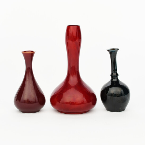 A Bernard Moore bottle vase