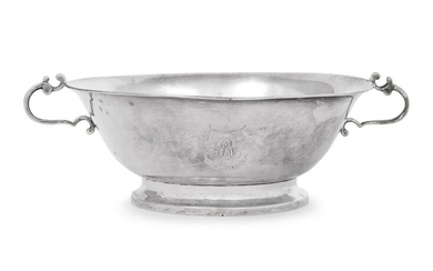 A Continental Silver Handled Bowl