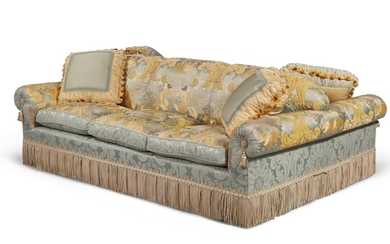 A Double-Sided Three-Seat Upholstered Sofa, Modern