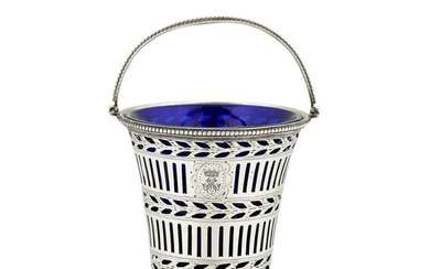 A GEORGE III SILVER CREAM PAIL BY ROBERT PURTON