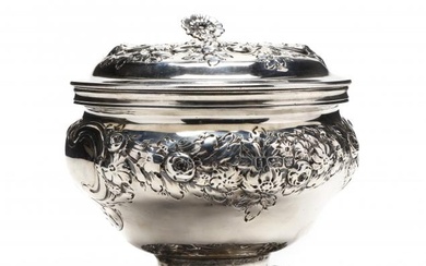 A George III Silver Sugar Bowl and Cover