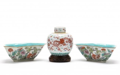 A Group of Chinese Porcelain Tableware