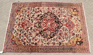 A VERY FINE AND RARE ANTIQUE 19TH CENTURY PERSIAN