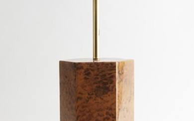 A VINTAGE TABLE LAMP IN THE STYLE OF WILLY RIZZO, 58 CM TOTAL HEIGHT, LEONARD JOEL LOCAL DELIVERY SIZE: SMALL