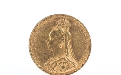 A Victorian gold full sovereign 1889, 7.9g.