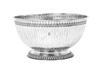 A William III Silver Punch-Bowl by Benjamin Pyne, London, 1697