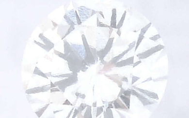 A brilliant cut diamond, weighing 0.26ct. Within IGI security seal