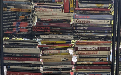 A collection of Corvette Books