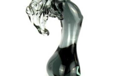 A large Venetian Glass figure of a nude woman, H. 54cm.