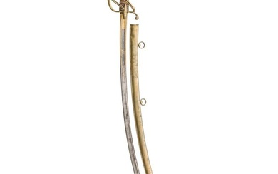 A lion's head sabre for officers of the light cavalry