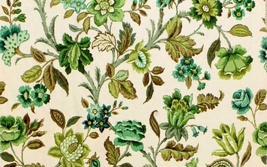 A mid 20th C roll of fabric by A. Sanderson.