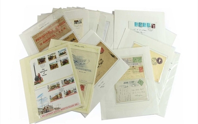 A quantity of mixed pre stamp covers