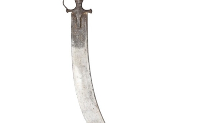 AN INDIAN EXECUTIONER'S SWORD (TEGHA), 19TH CENTURY