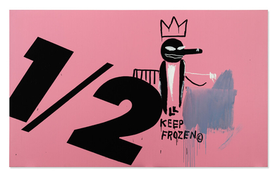ANDY WARHOL (1928-1987) AND JEAN-MICHEL BASQUIAT (1960-1988) 1/2 Keep Frozen