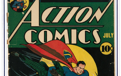 Action Comics #26 (DC, 1940) CGC FR 1.0 Off-white...