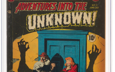 Adventures Into the Unknown #11 (ACG, 1950) CGC FN+...