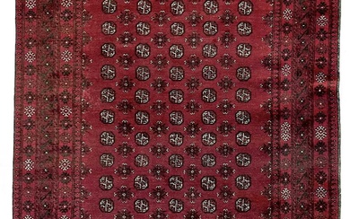 An Afghan carpet, circa 1930's.