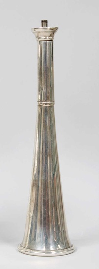 An Edwardian VII Silver Novelty Cigar-Lighter, by Joseph Braham, London,...