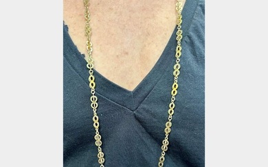 Antique 18K Yellow Gold Necklace
