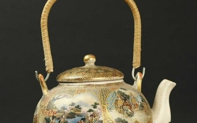 Antique Japanese teapot. Meiji period
