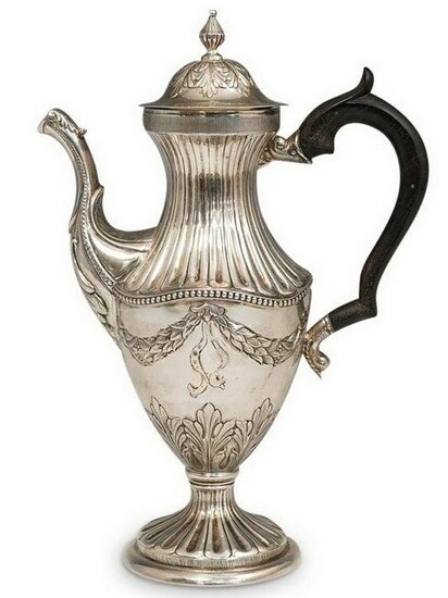 Antique Sterling Silver Empire Style Coffee Pot
