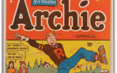Archie Comics #1 (MLJ, 1942) CGC FN+ 6.5 White...
