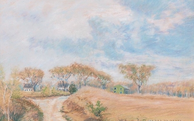 Arthur Clifton Goodwin (American, 1866-1929) Farm Road