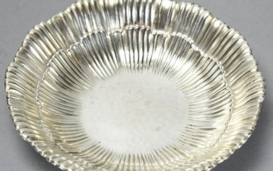 Arts & Crafts Style Hammered Sterling Silver Bowl