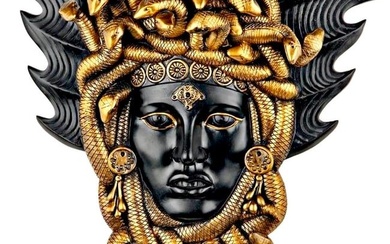 Awesome Medusa the Greek Snake-Haired Gorgon Wall Sculpture