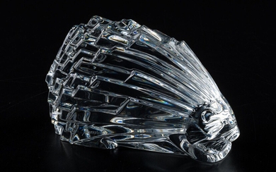 Baccarat crystal porcupine 20th century